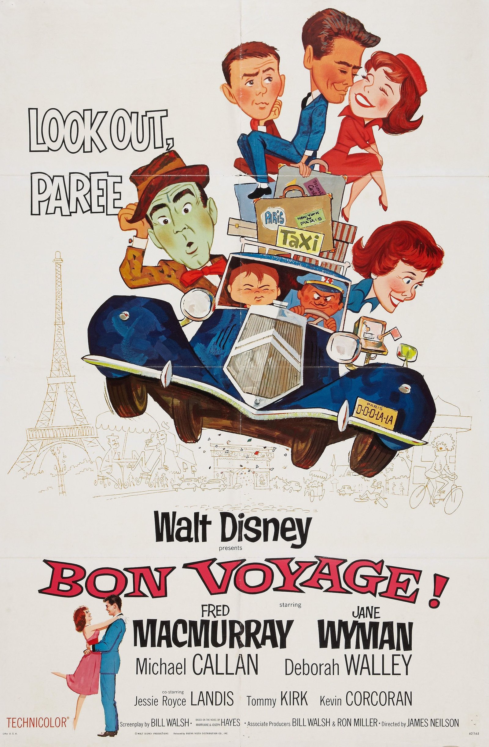 Poster for the movie "Bon Voyage!"