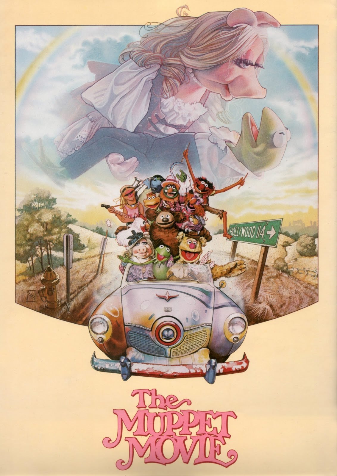 Poster for the movie "The Muppet Movie"