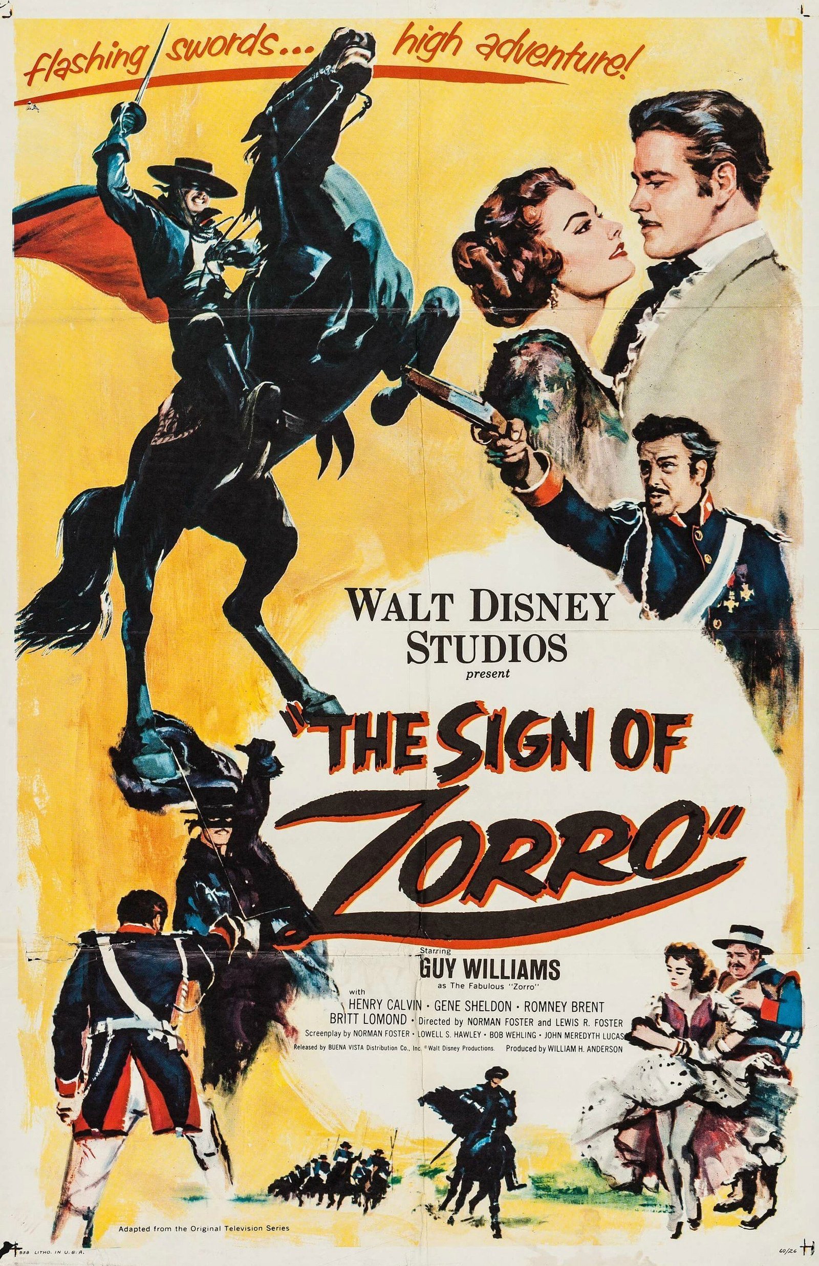 Poster for the movie "The Sign of Zorro"