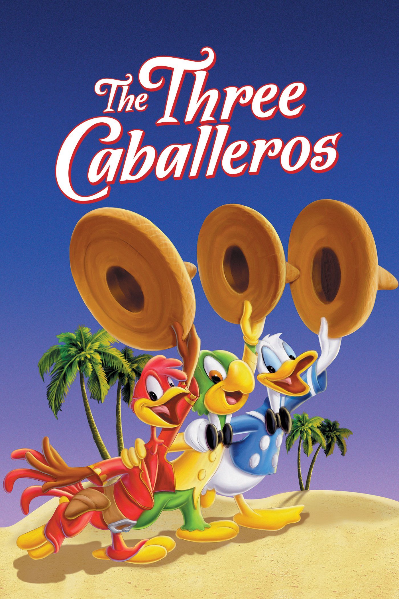 Poster for the movie "The Three Caballeros"