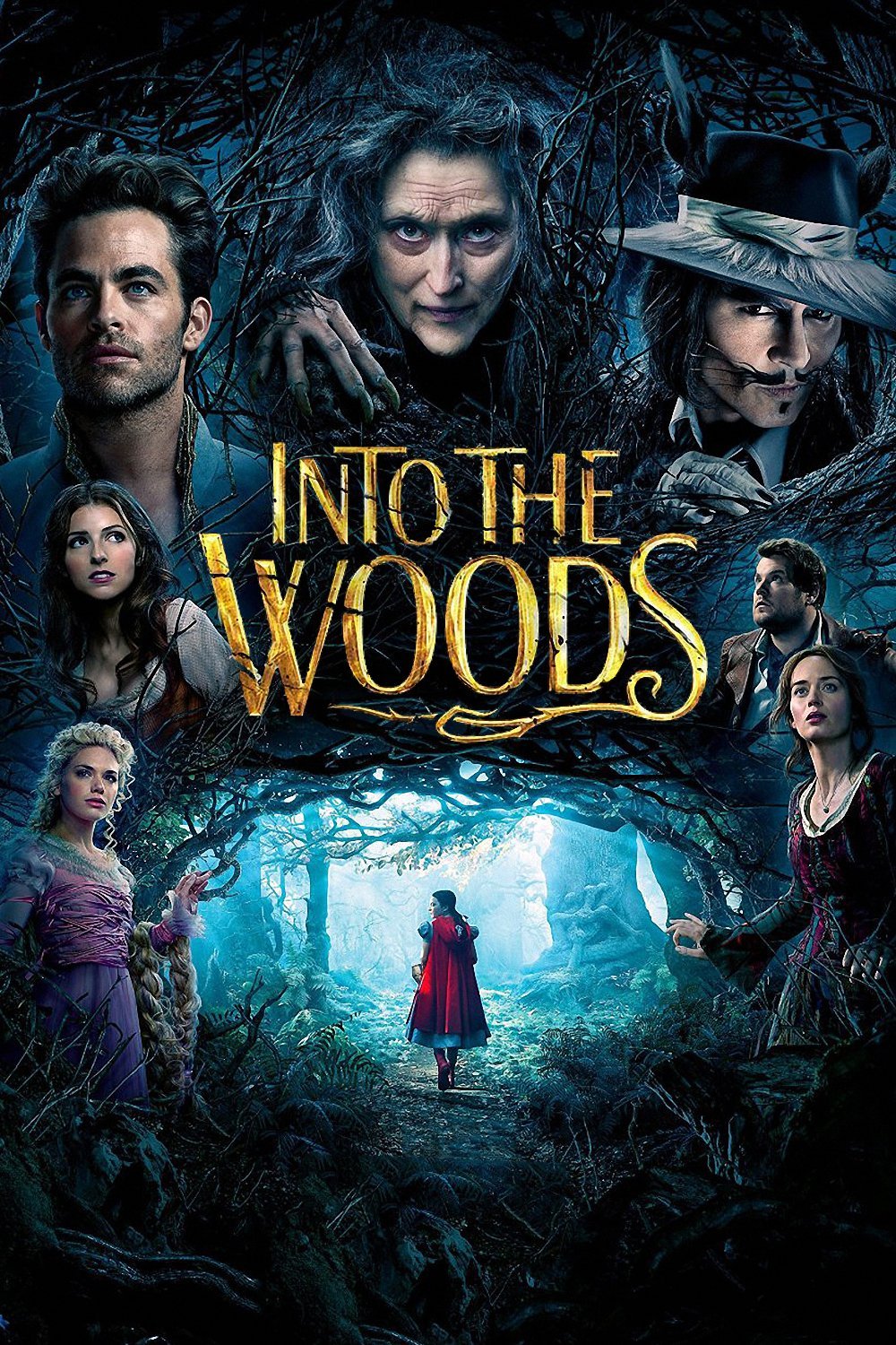 Poster for the movie "Into the Woods"