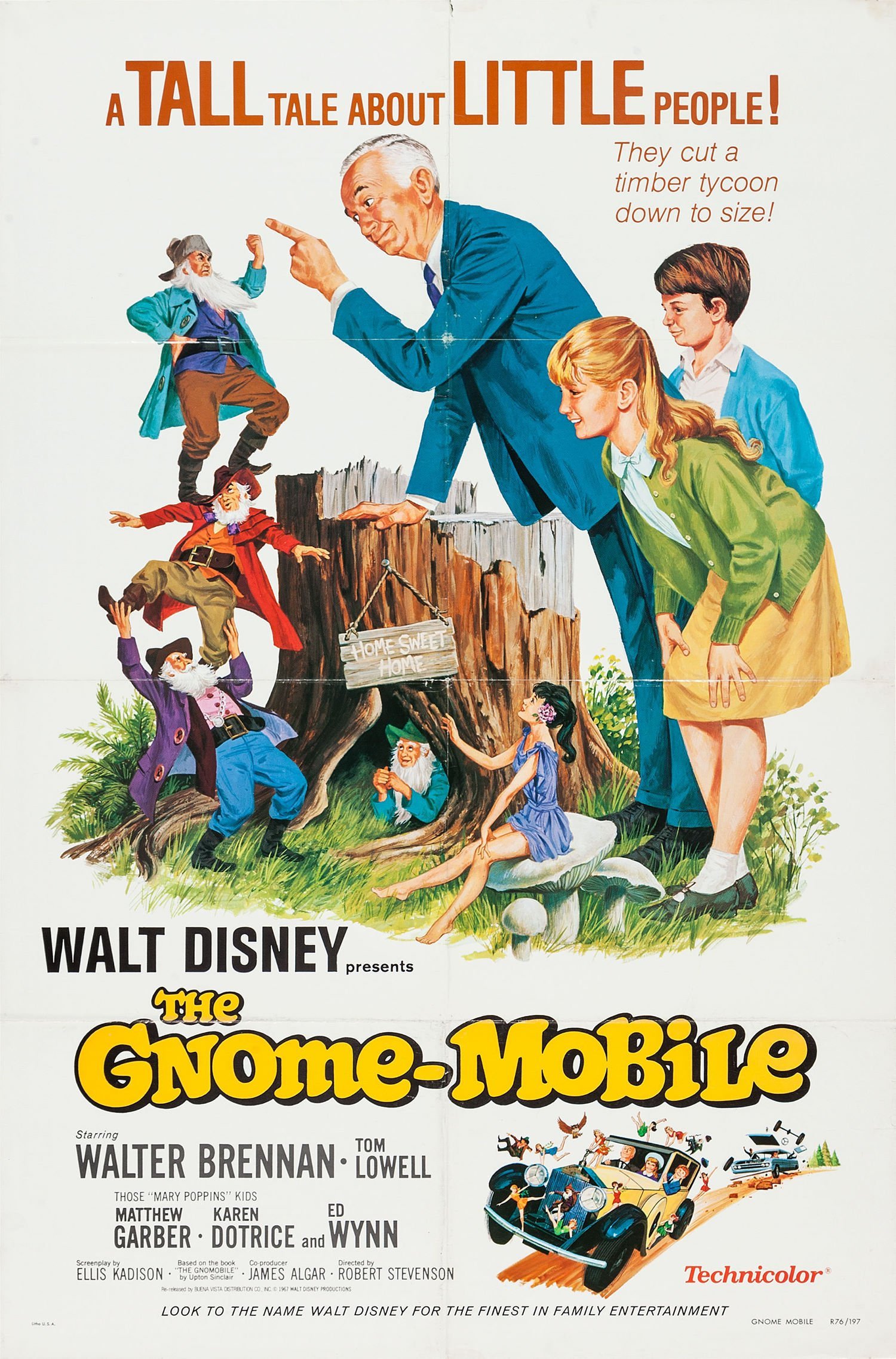 Poster for the movie "The Gnome-Mobile"