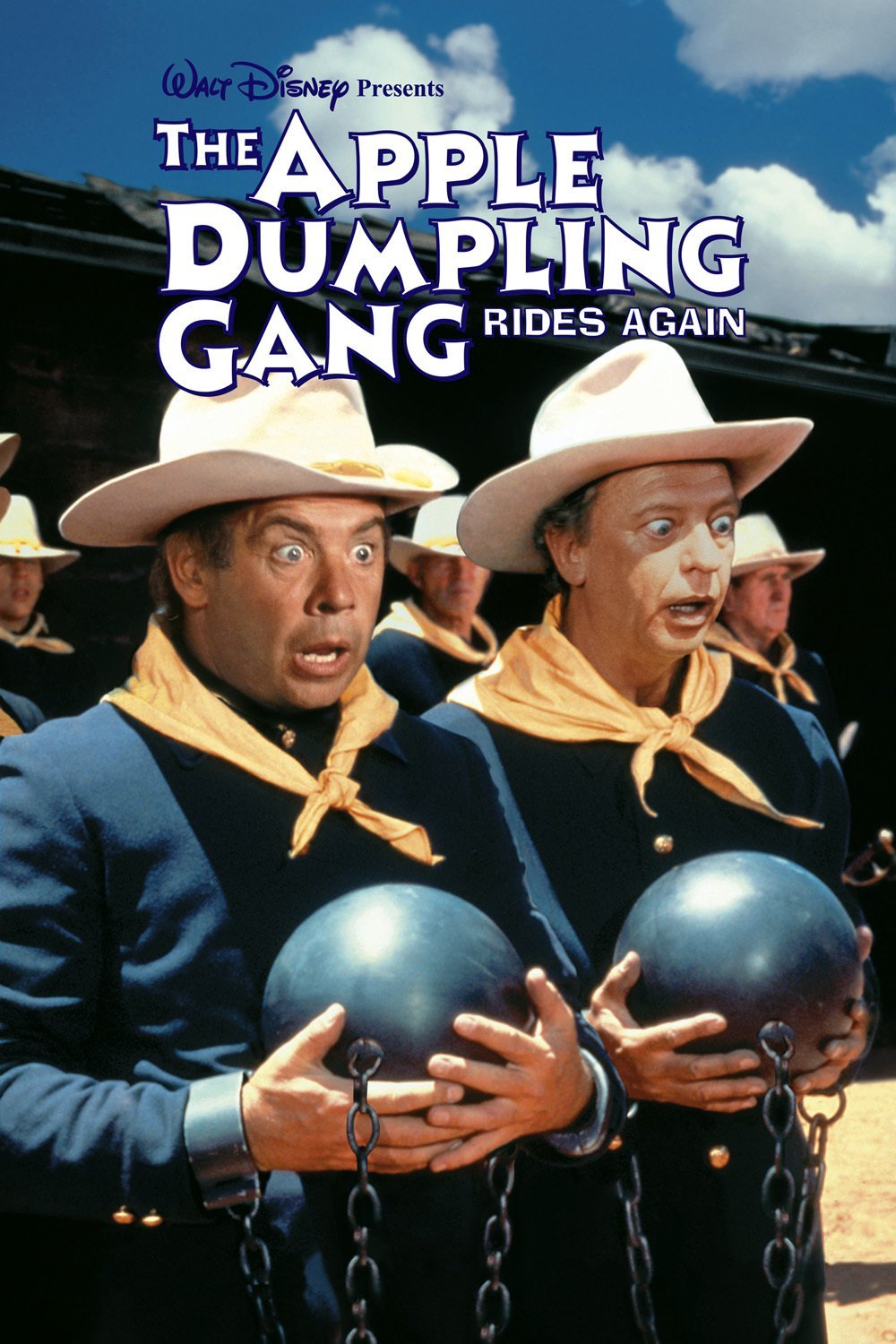 Poster for the movie "The Apple Dumpling Gang Rides Again"