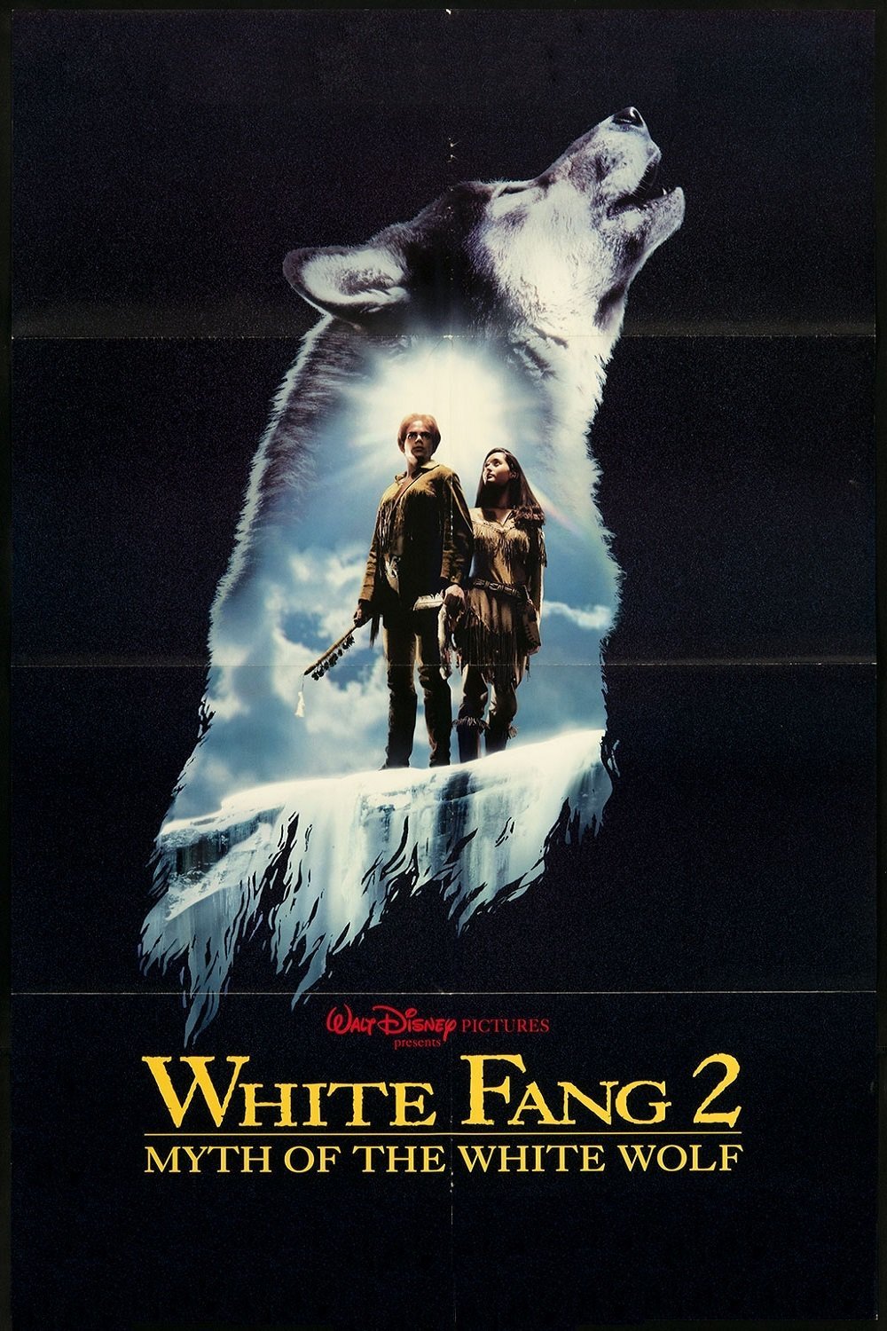 Poster for the movie "White Fang 2: Myth of the White Wolf"