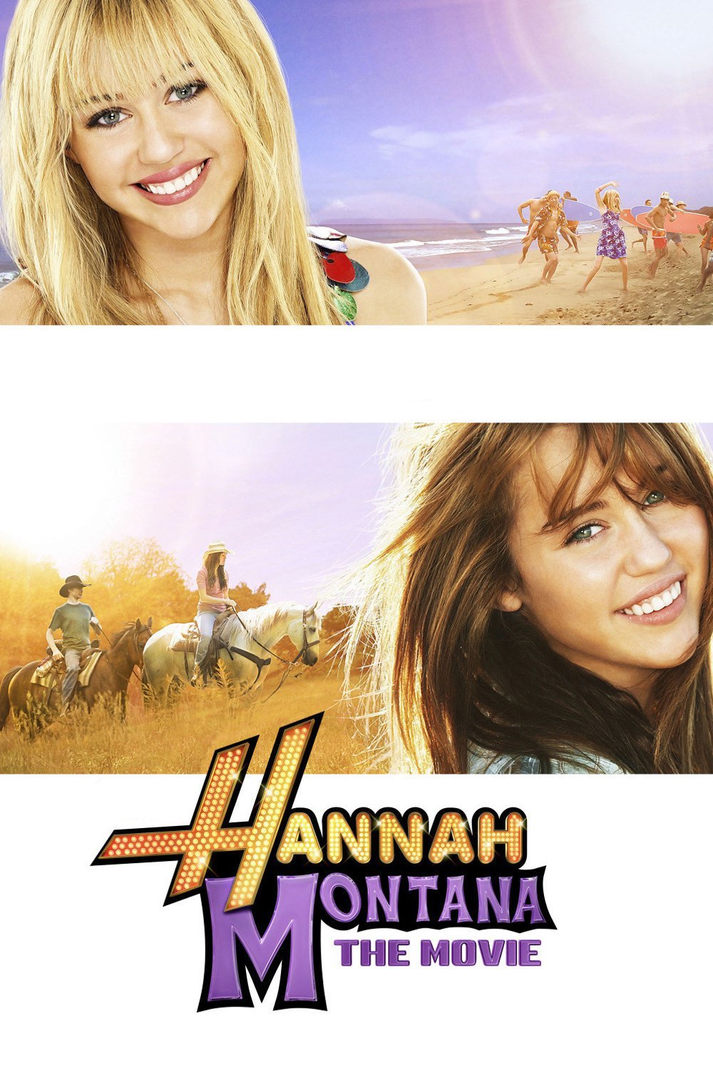 Poster for the movie "Hannah Montana: The Movie"