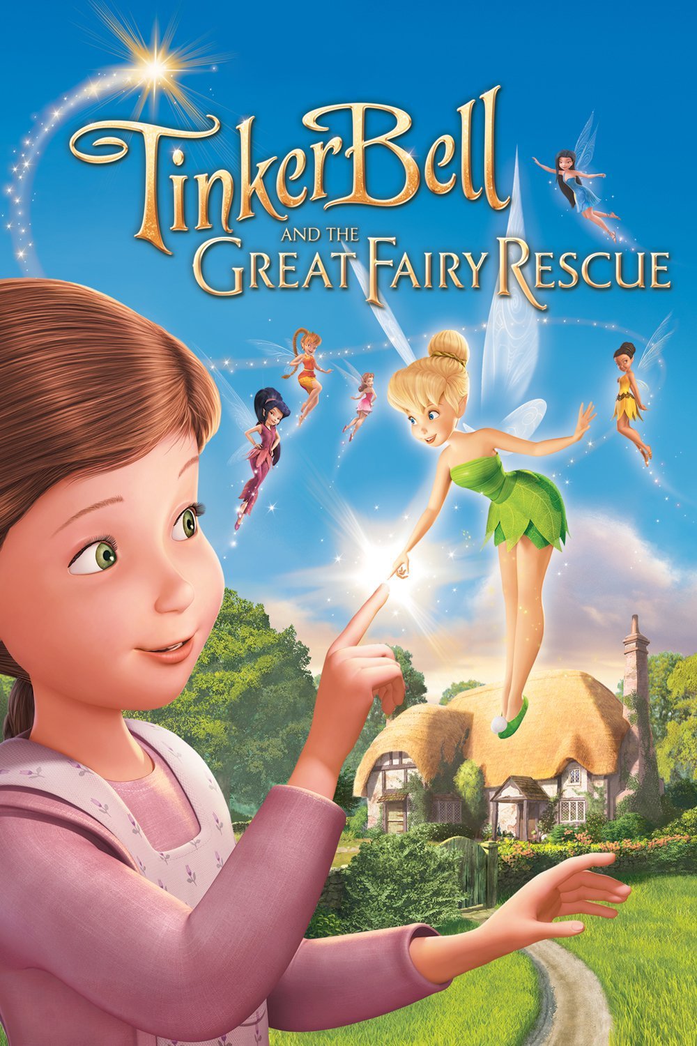 Poster for the movie "Tinker Bell and the Great Fairy Rescue"