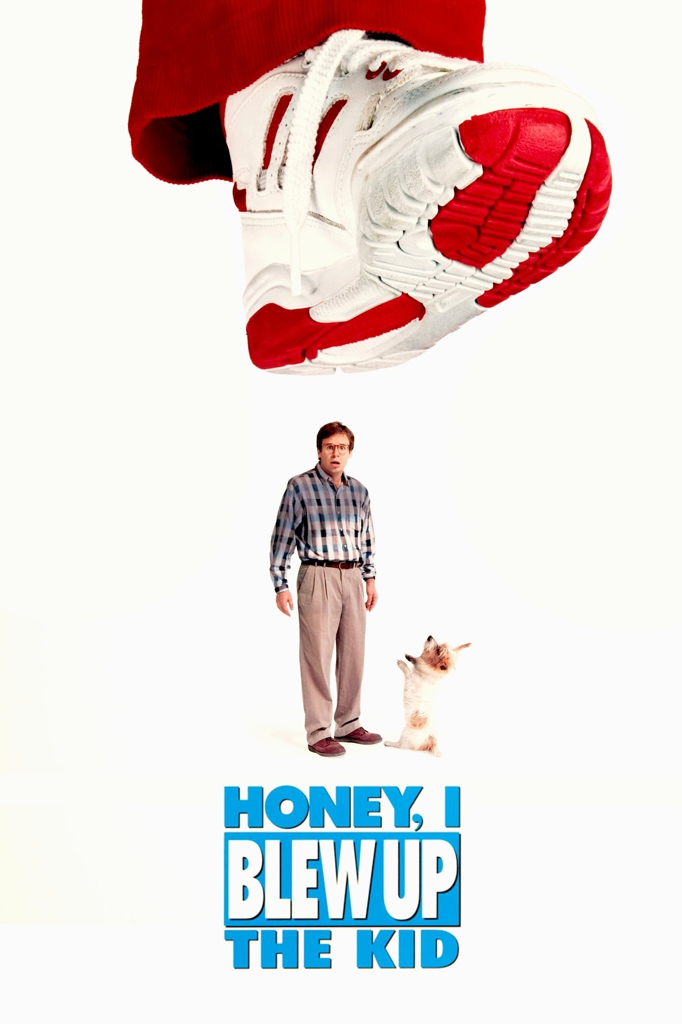 Poster for the movie "Honey I Blew Up the Kid"