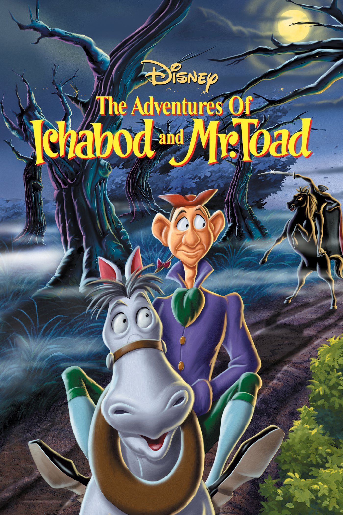 Poster for the movie "The Adventures of Ichabod and Mr. Toad"