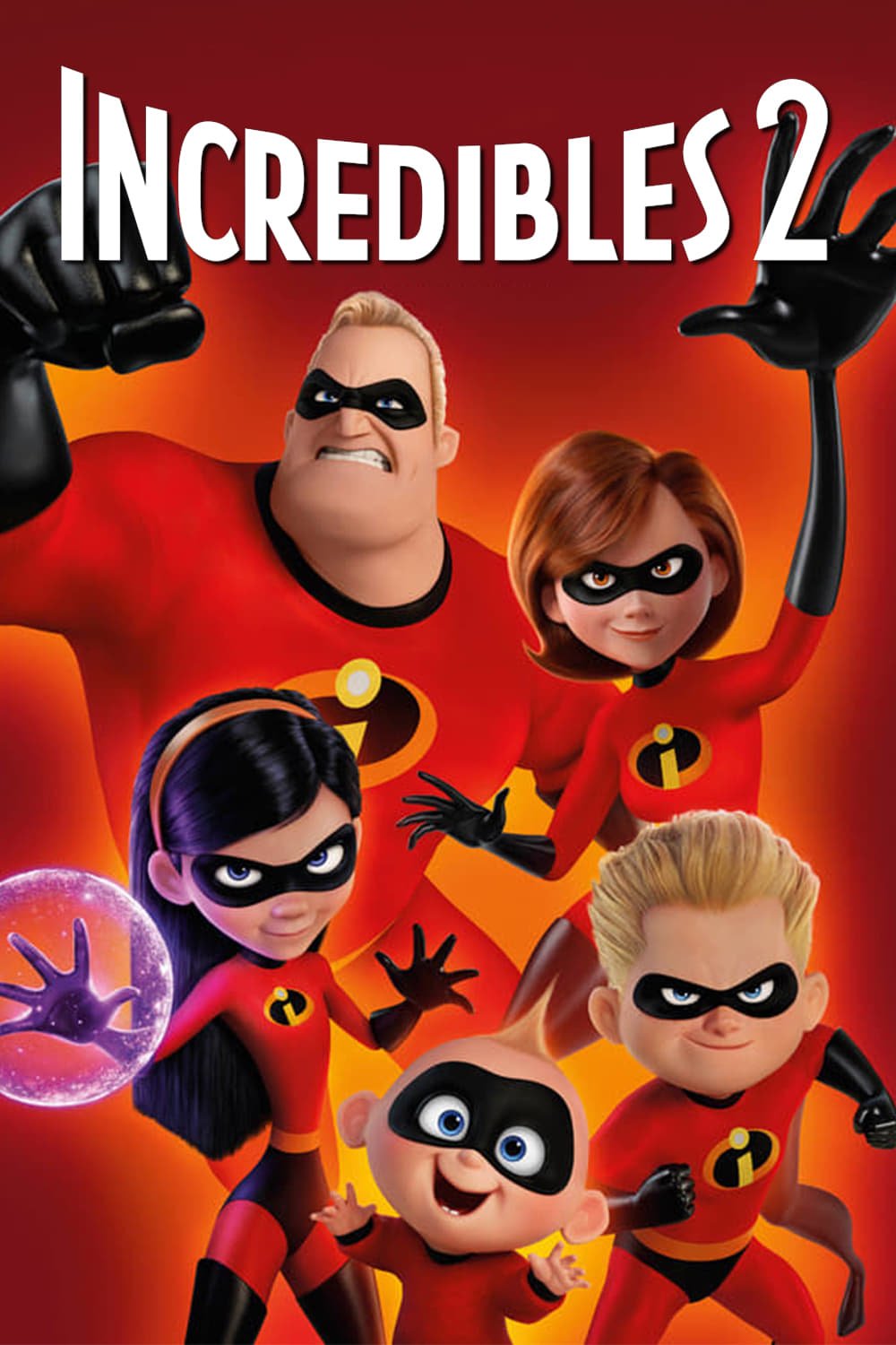 Poster for the movie "Incredibles 2"