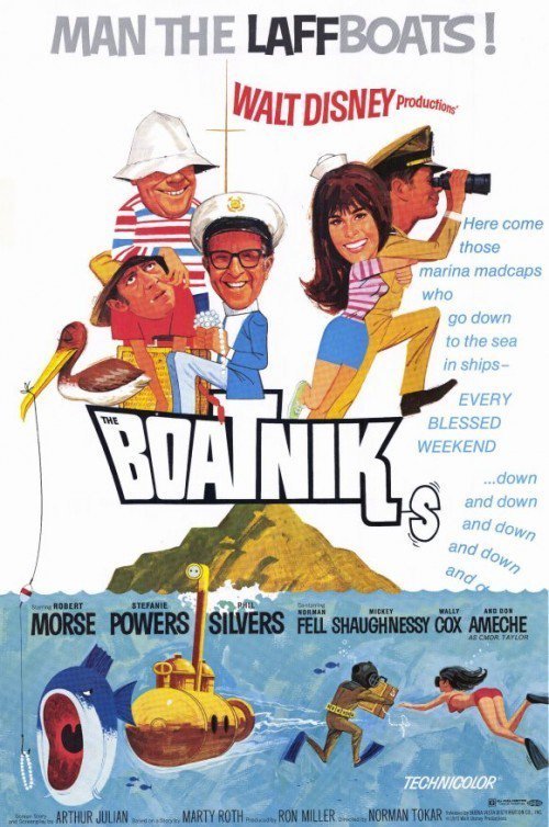 Poster for the movie "The Boatniks"