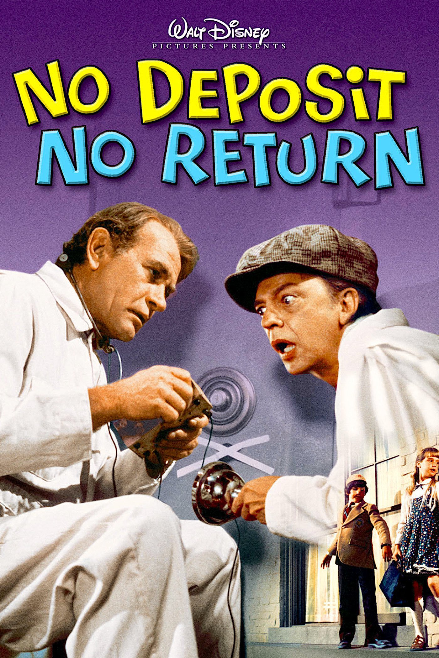 Poster for the movie "No Deposit, No Return"