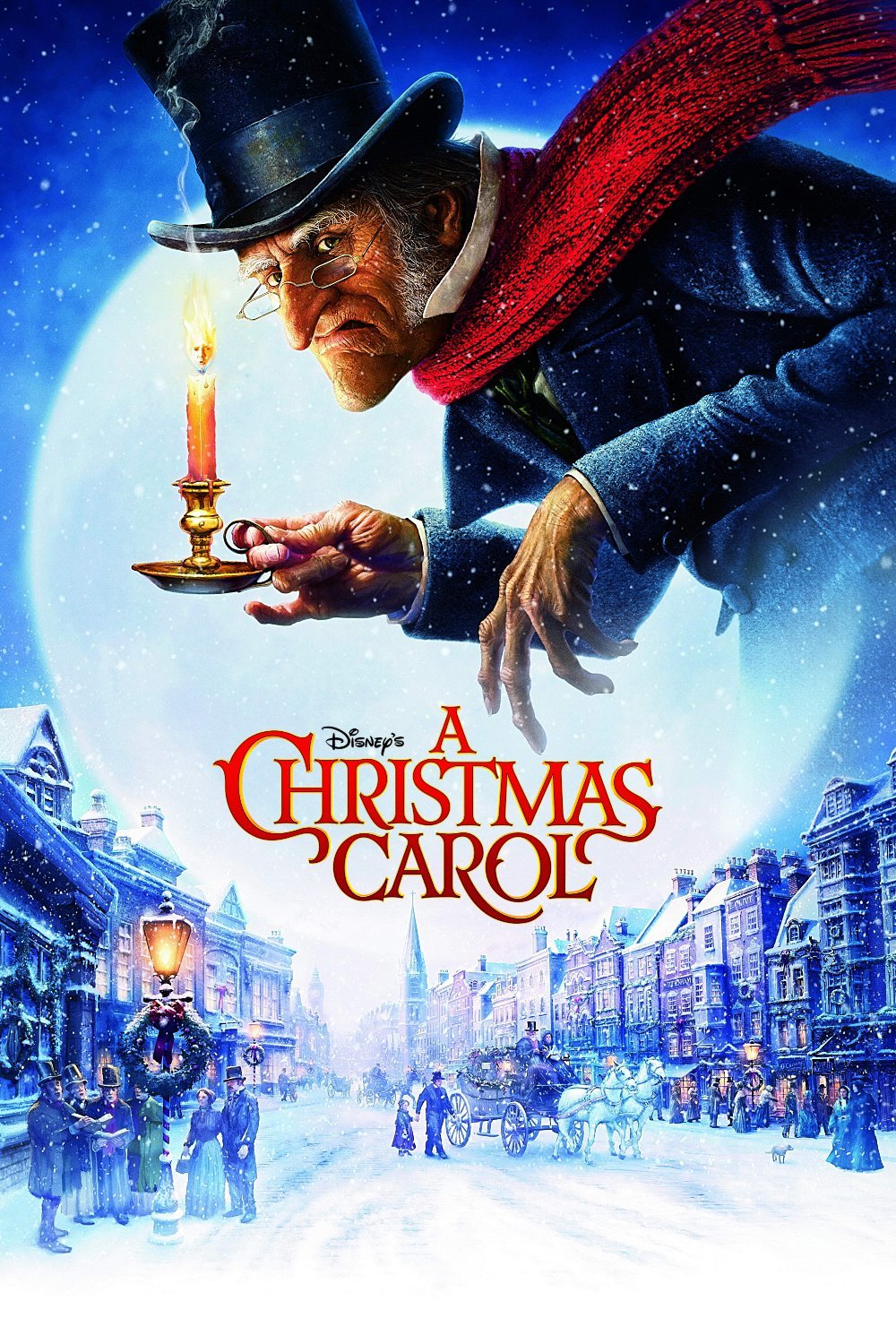 Poster for the movie "A Christmas Carol"