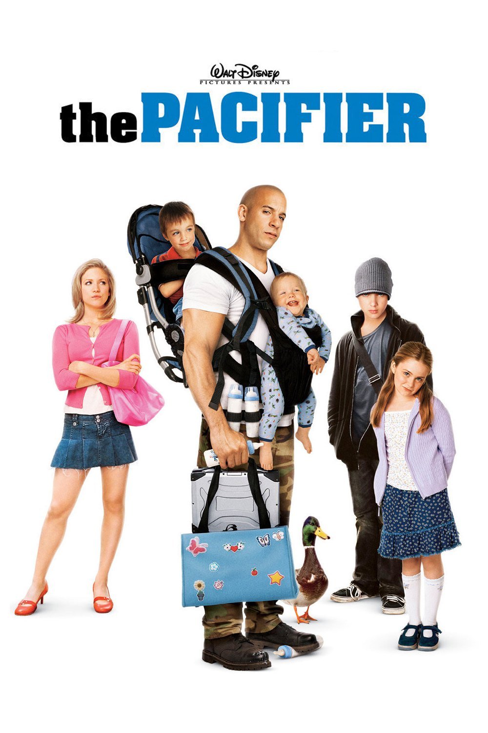 Poster for the movie "The Pacifier"