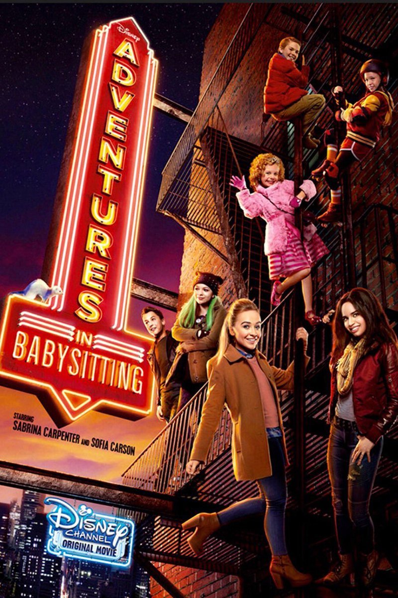 Poster for the movie "Adventures in Babysitting"