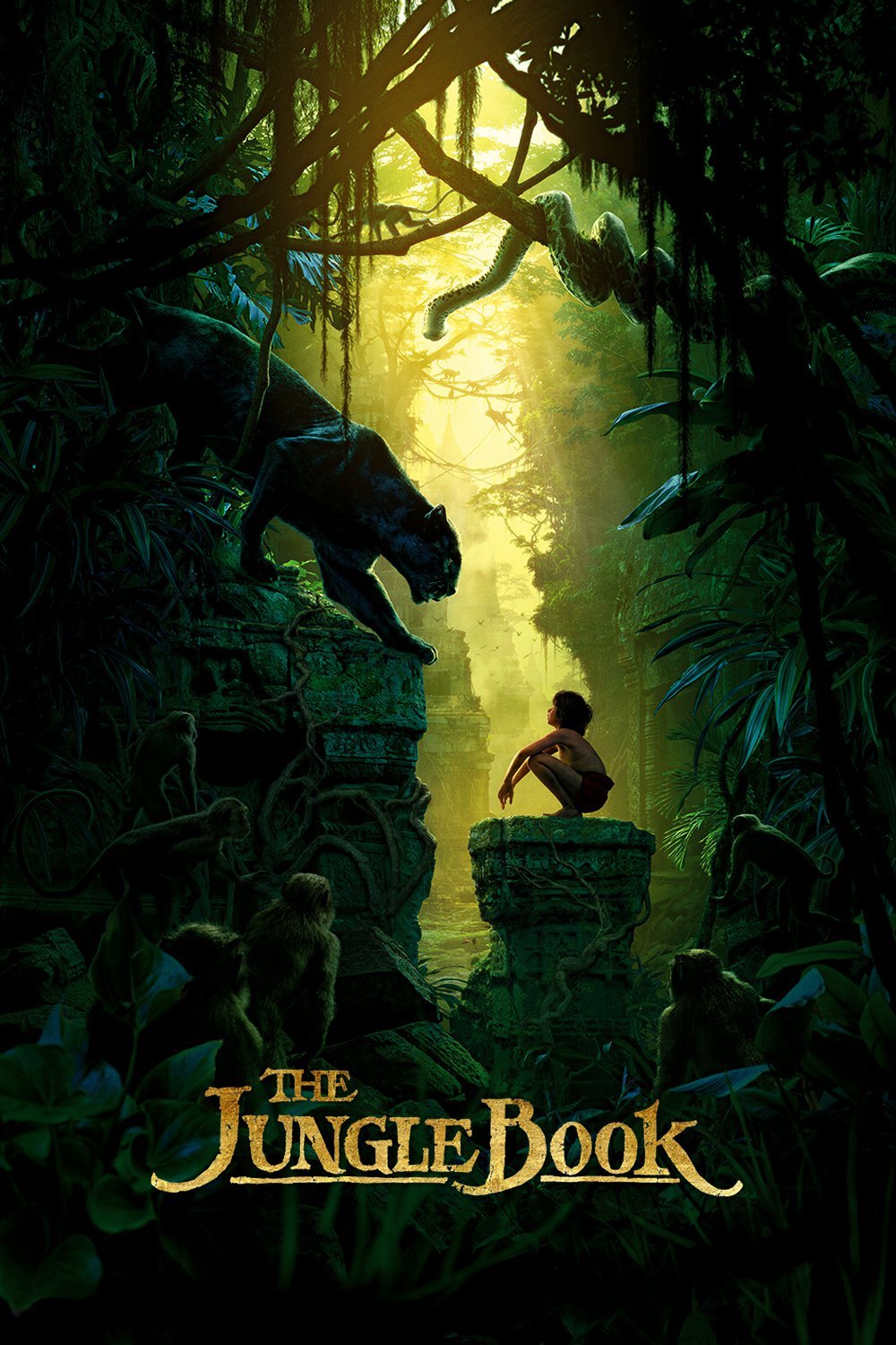 Poster for the movie "The Jungle Book"