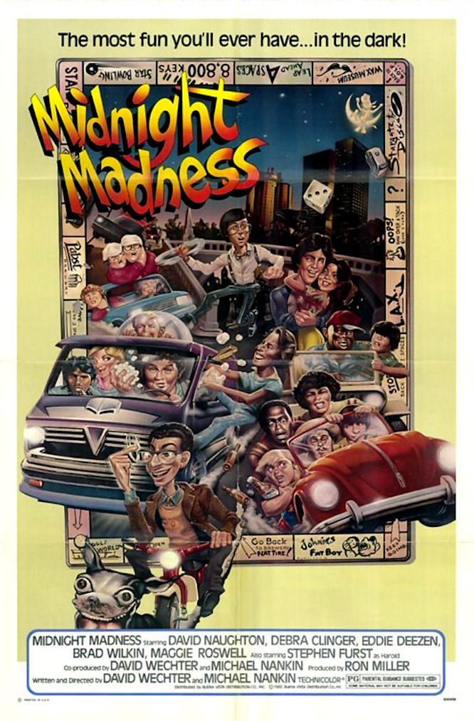 Poster for the movie "Midnight Madness"