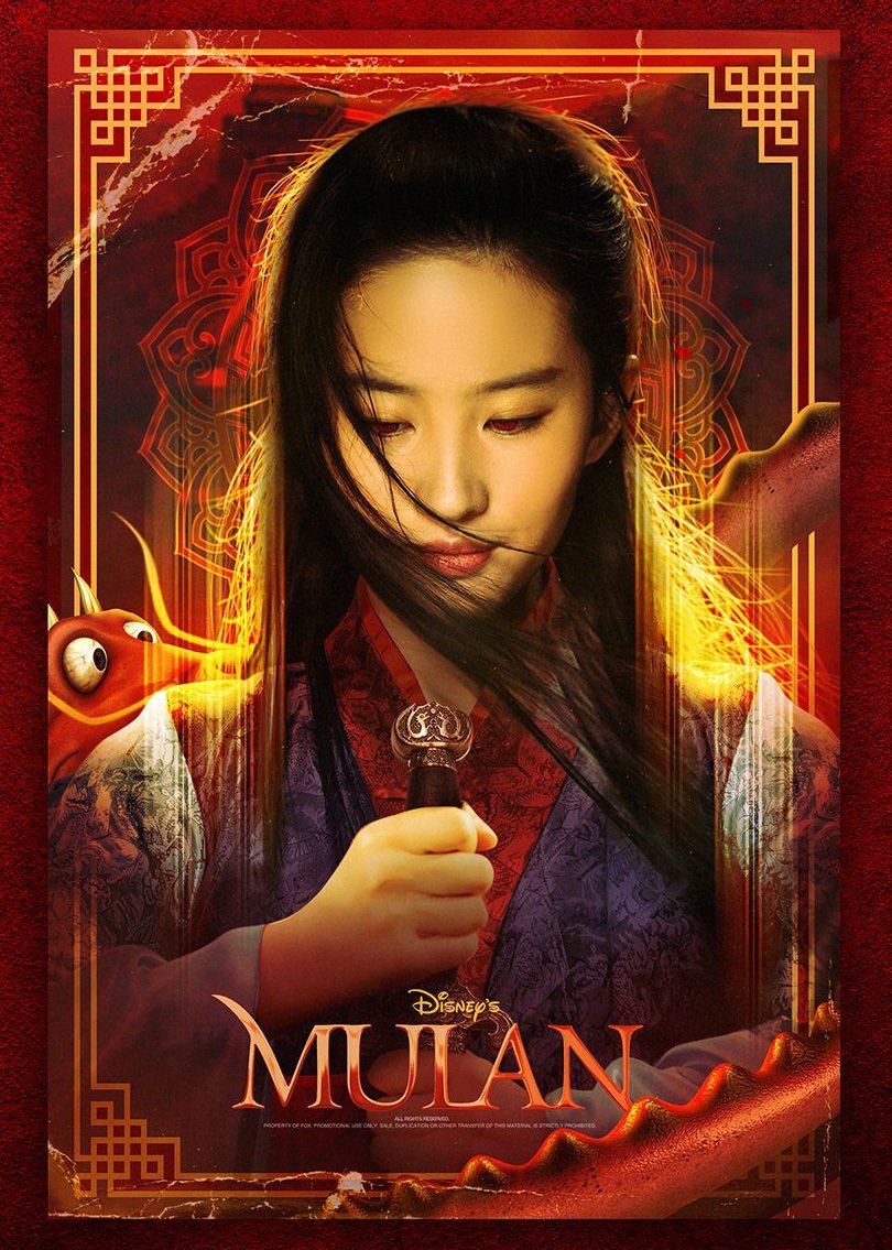 Poster for the movie "Mulan"