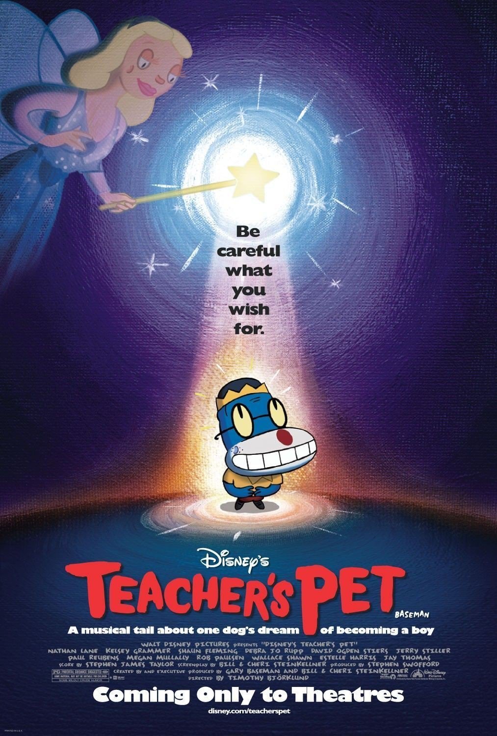 Poster for the movie "Teacher's Pet"