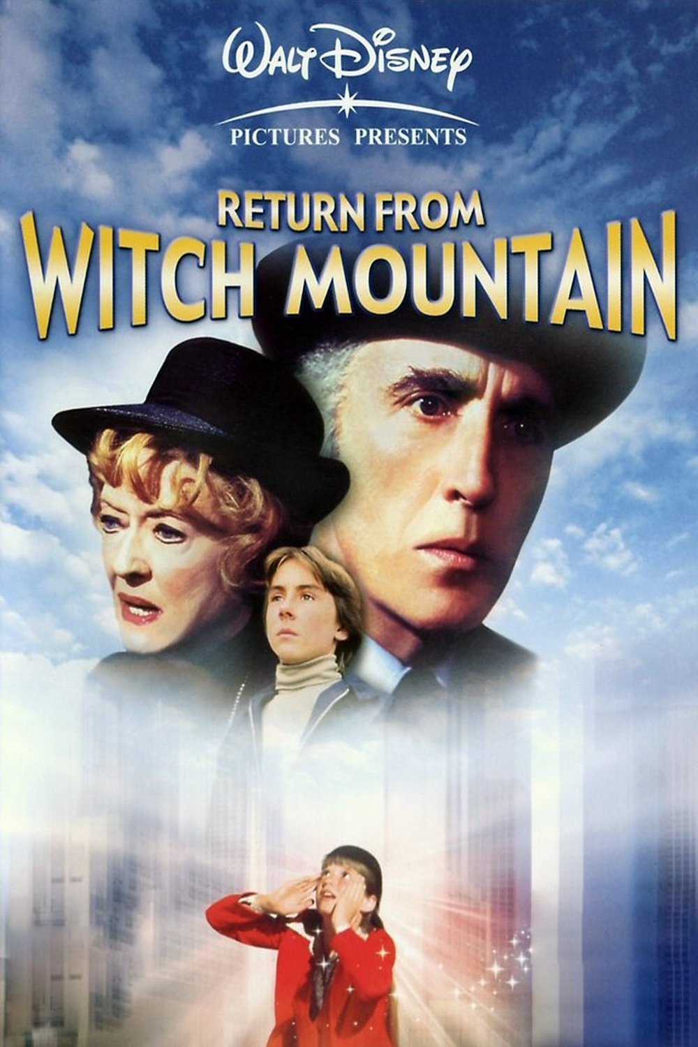 Poster for the movie "Return from Witch Mountain"