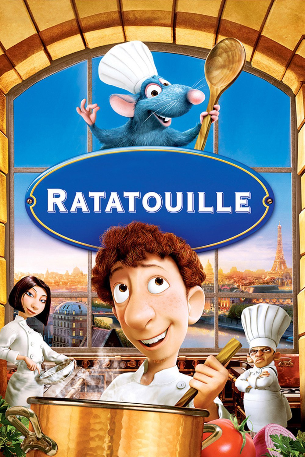 Poster for the movie "Ratatouille"