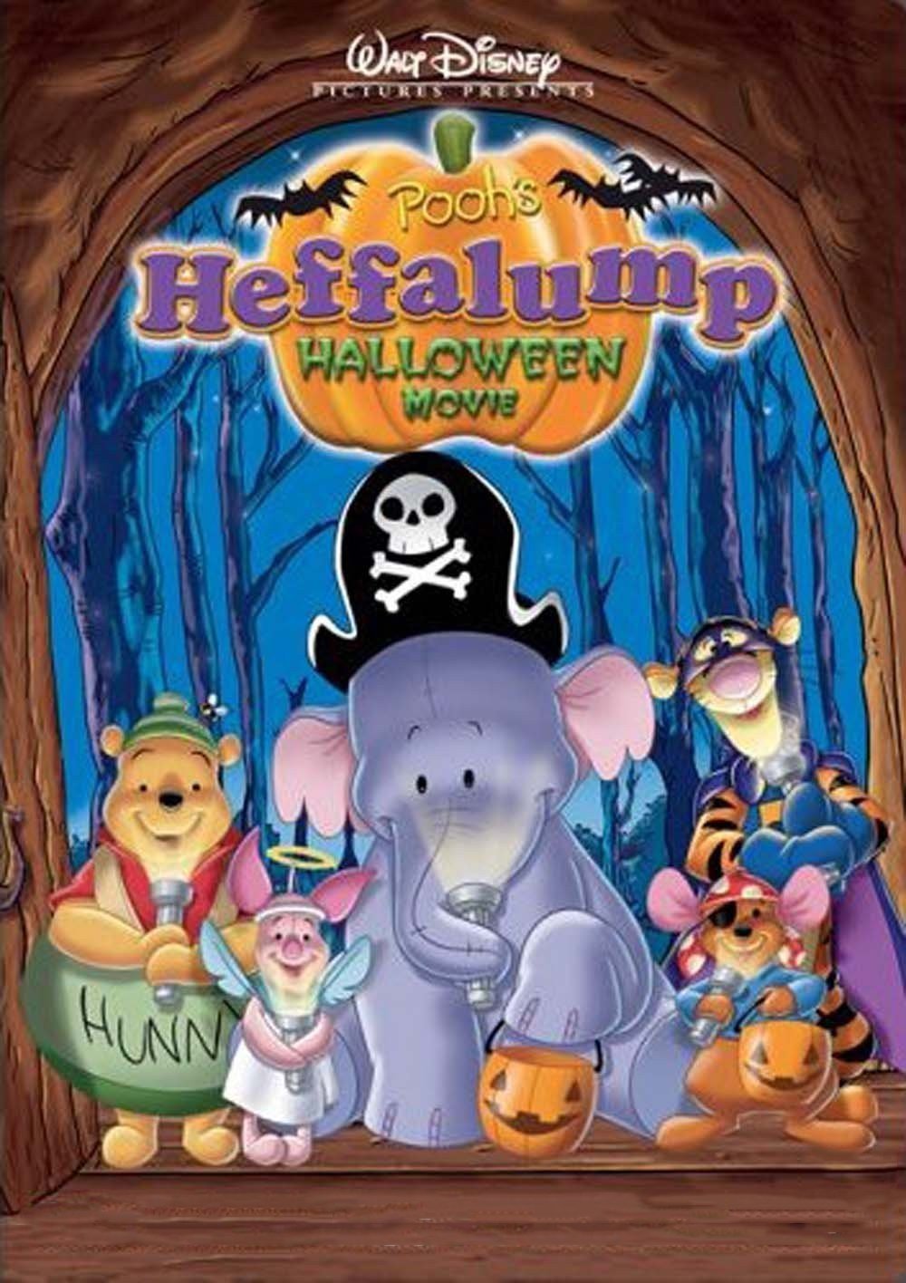 Poster for the movie "Pooh's Heffalump Halloween Movie"