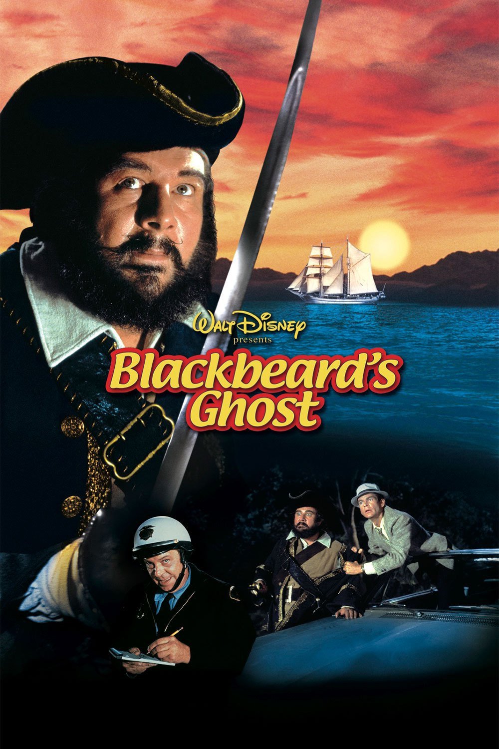 Poster for the movie "Blackbeard's Ghost"