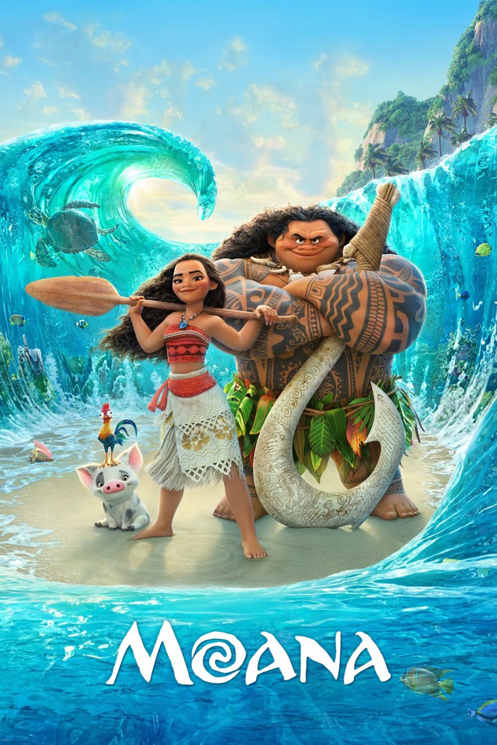 Poster for the movie "Moana"