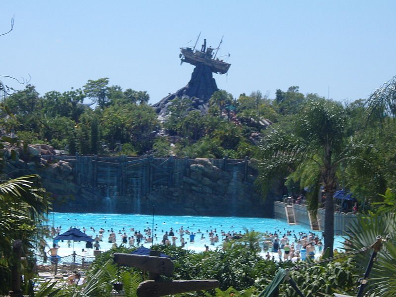 List of Areas in Typhoon Lagoon Water Park at Walt Disney World