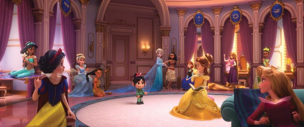 List of Disney Princesses (Official and Otherwise) Shown Thus Far in Teaser Image for “Wreck-It Ralph 2”