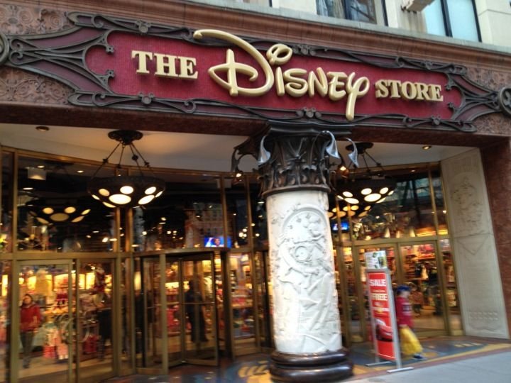 List of Significant Flagship Locations for The Disney Store and other Establishments