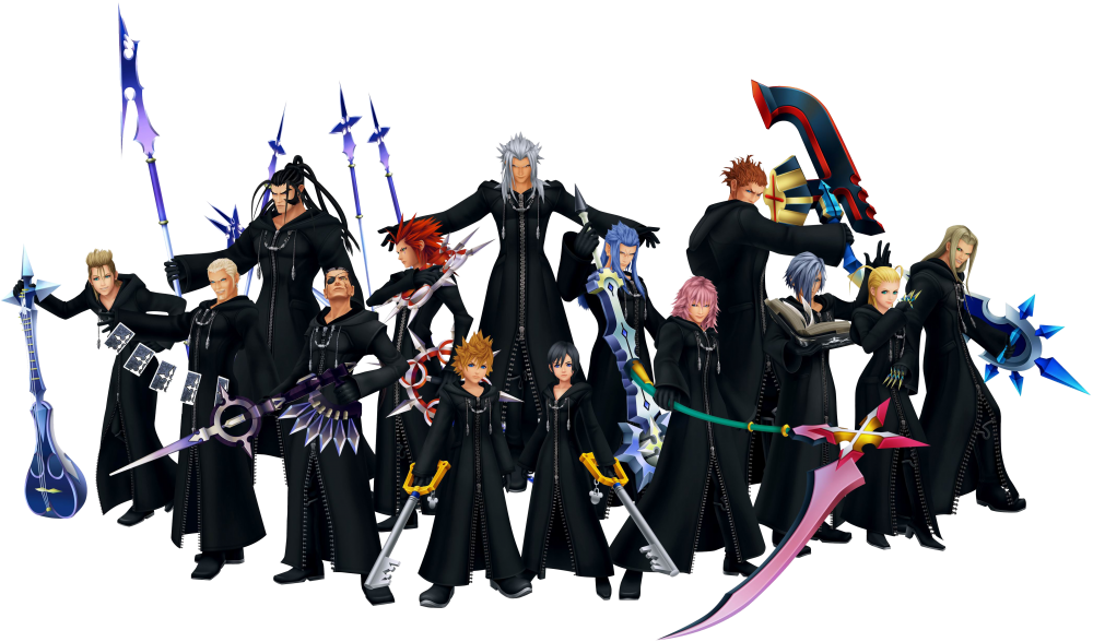 List of Members of “Kingdom Hearts” Antagonist Group “Organization XIII”