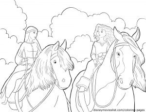 Brave Coloring Pages