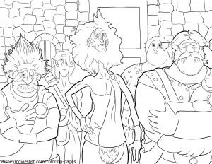 Brave Coloring Pages