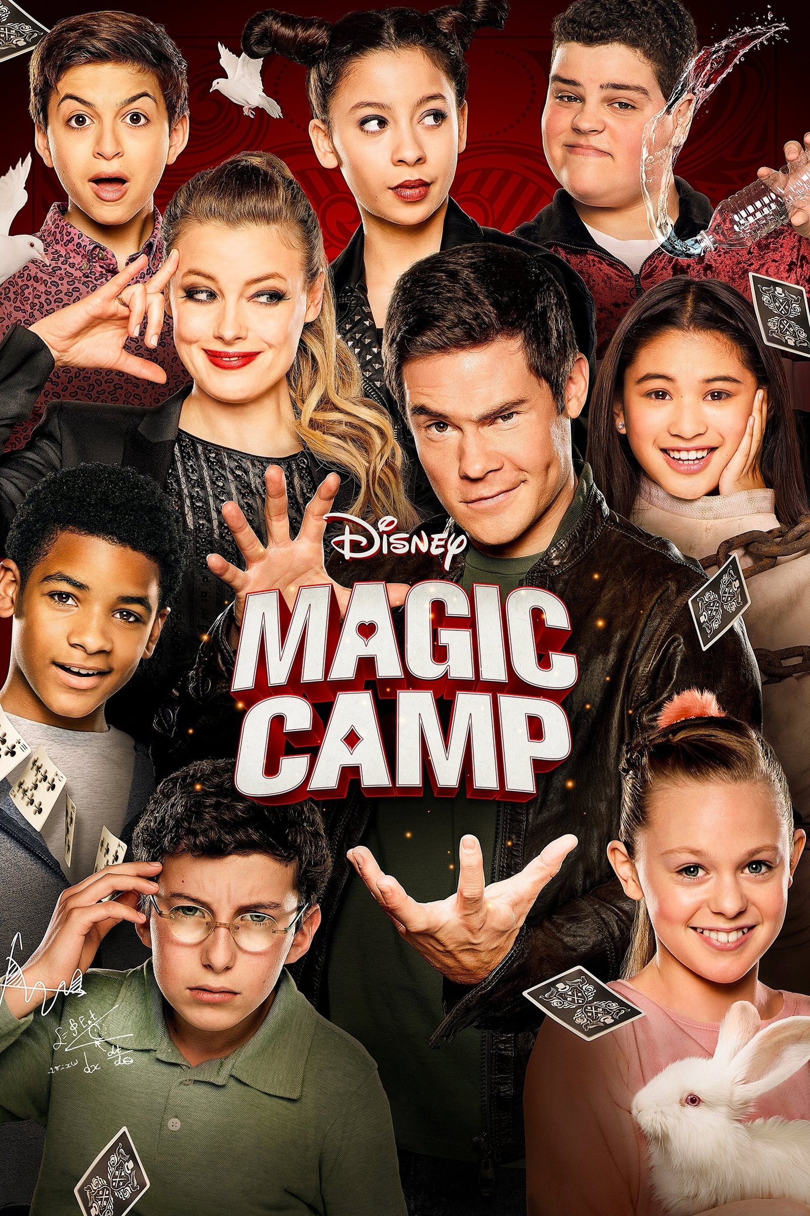 Poster for the movie "Magic Camp"