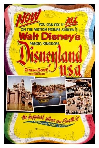 Poster for the movie "Disneyland, U.S.A"