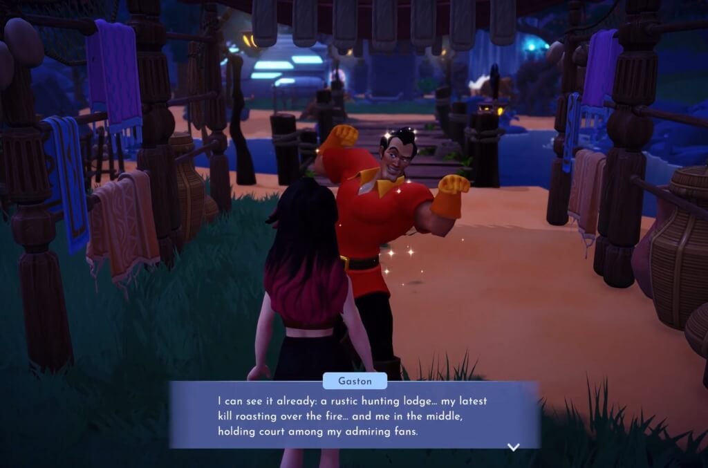 How to Unlock Gaston’s Meat Stall and Complete Center of Attention Quest in Disney Dreamlight Valley