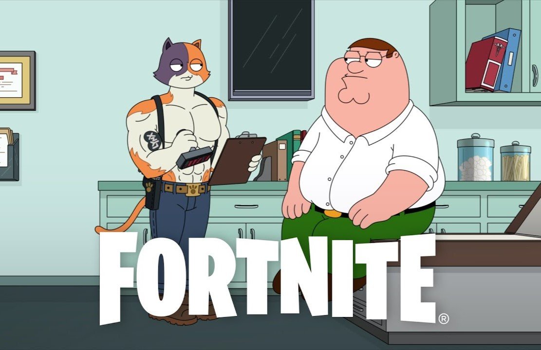 Buffed up and Busted: Peter Griffin Pumps Up the Fun in Fortnite