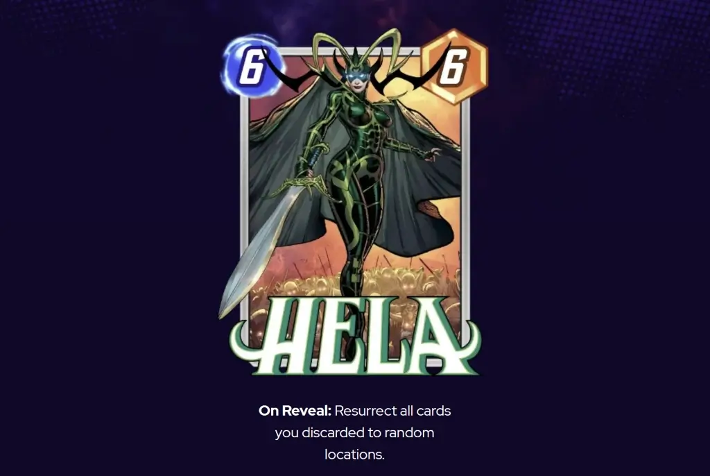 How to Build the Best Deck for Hela in Marvel Snap