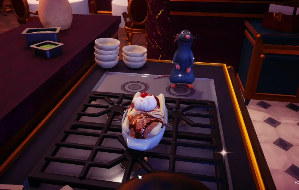 How to Make Banana Split and Gourmet Grubs in Disney Dreamlight Valley