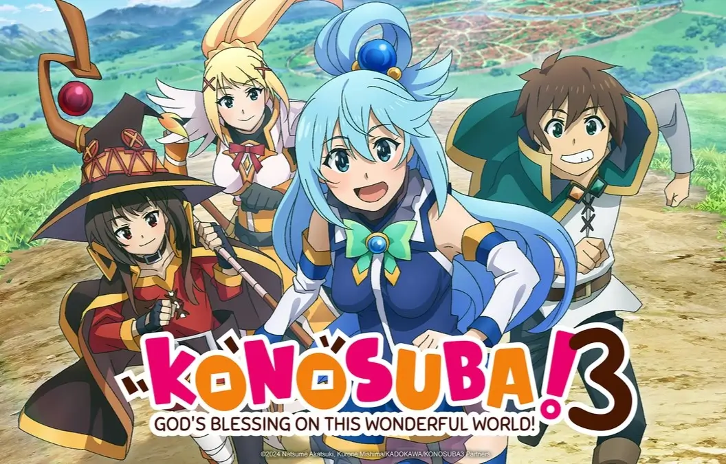 KonoSuba Season 3: Release Date & Times, and Where to Watch